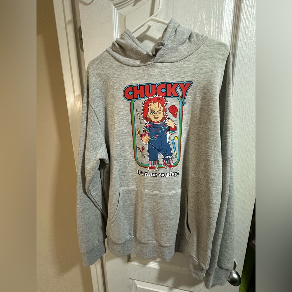Gray Chucky Sweatsuit Set